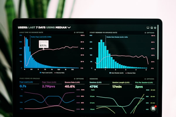 Data management dashboard showing secure storage, backups, and analytics